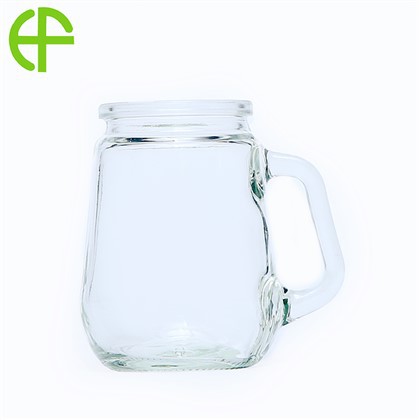 150ml ホワイトハンドルガラスボトル