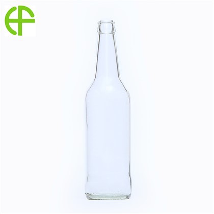 500ml ホワイト ワードレスベアビールボトル