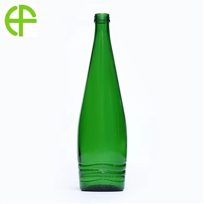 750ml ダークグリーン ムム スパークリングウォーター ガラスボトル