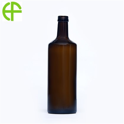 750ml オリーブグリーン フェニックスオイル ガラスボトル